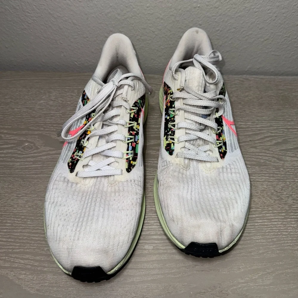 Nike Air Zoom Pegasus 39 Road Running Shoes sz 8.5 Women's FD0878-100 White/Pink - Picture 5 of 12